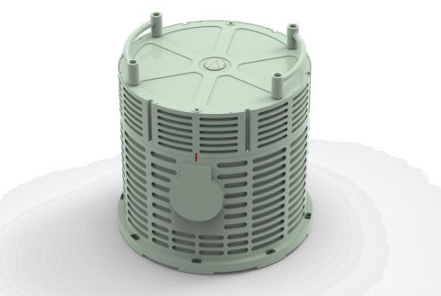 Kwaliteit Model DINS-100 High Precision Dual-Axis Rotary Laser Gyro Inertial Navigation System met militaire standaard fabriek