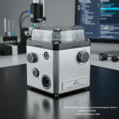 Kwaliteit TDF71A Optisch Gyrogynestisch Navigatiesysteem in de lucht met ≤20μg Bias-herhaalbaarheid, >20000 uur MTBF en ≤0,005°/√hr Willekeurige wandeling fabriek