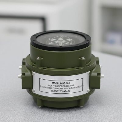 Kwaliteit Model DINS-200 High Precision Single-Axis Rotating Laser Gyroscope Inertial Navigation System met militaire standaard fabriek