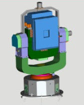 Kwaliteit Op maat gemaakte drieassige Gyrcompass Testing Turntable met RS232 RS422 Ethernet-interface en constructie van roestvrij staal met aluminiumlegering fabriek