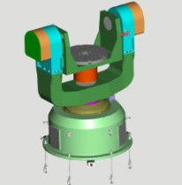 Kwaliteit Op maat gemaakte drieassige Gyrcompass Testing Turntable met RS232 RS422 Ethernet-interface en constructie van roestvrij staal met aluminiumlegering fabriek
