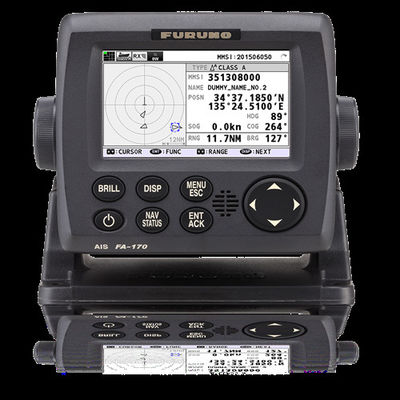 Kwaliteit De de Klassena AIS transponder van FURUNO FA170 ontruimt 4,3“ Globaal de Maritieme Nood en de Veiligheidssysteem van de kleurenvertoning fabriek
